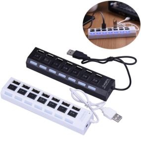 Hub 7 cổng có công tắc